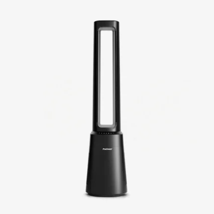 Ventilateur tour et purificateur d'air sans pales Premium OmniAir 104 cm - Noir